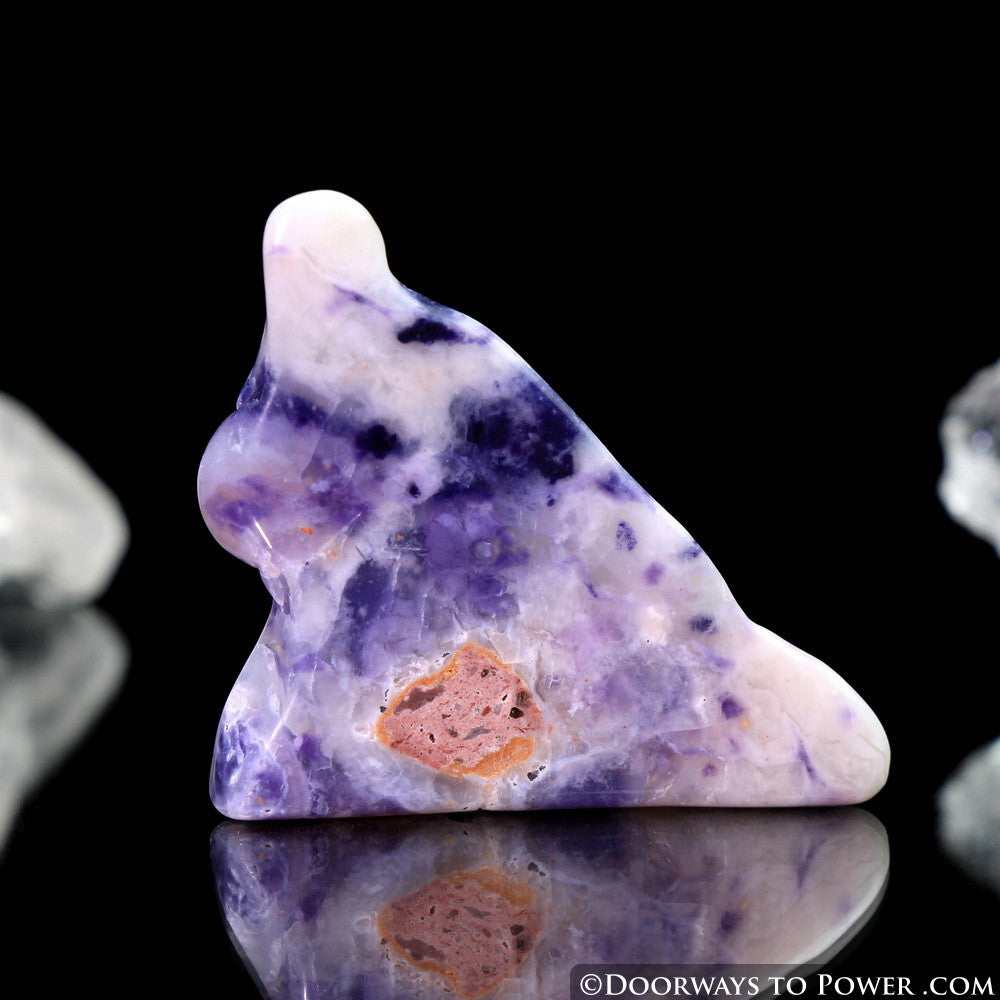 Violet Flame Opal Crystal Polished & Tumbled