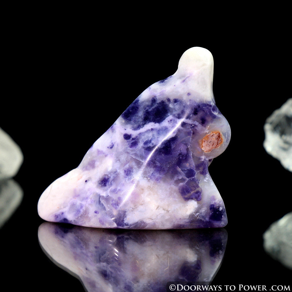 Violet Flame Opal Crystal Polished & Tumbled