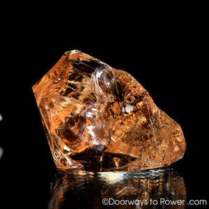 Lemurian Etherium Gold Monatomic Andara Crystal w/ Rainbows