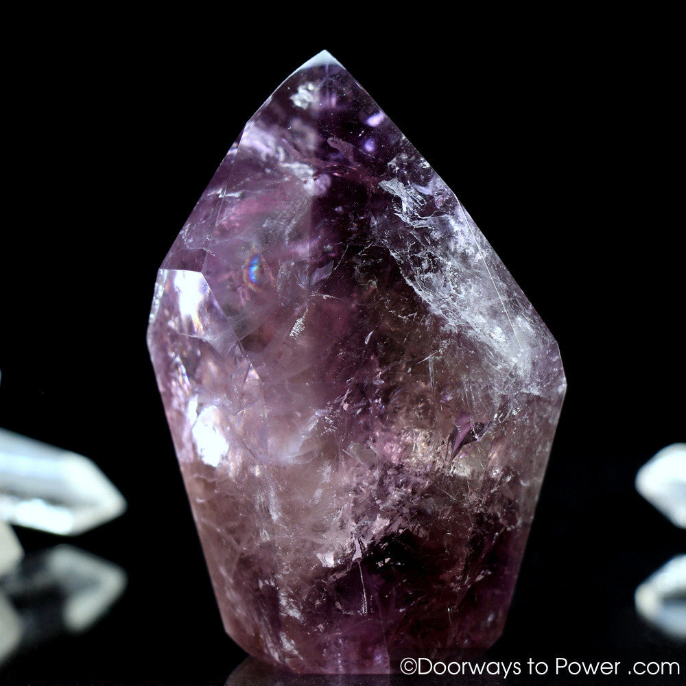 John of God Amethyst Casa Crystal | Temple Heart Dow | Rainbows