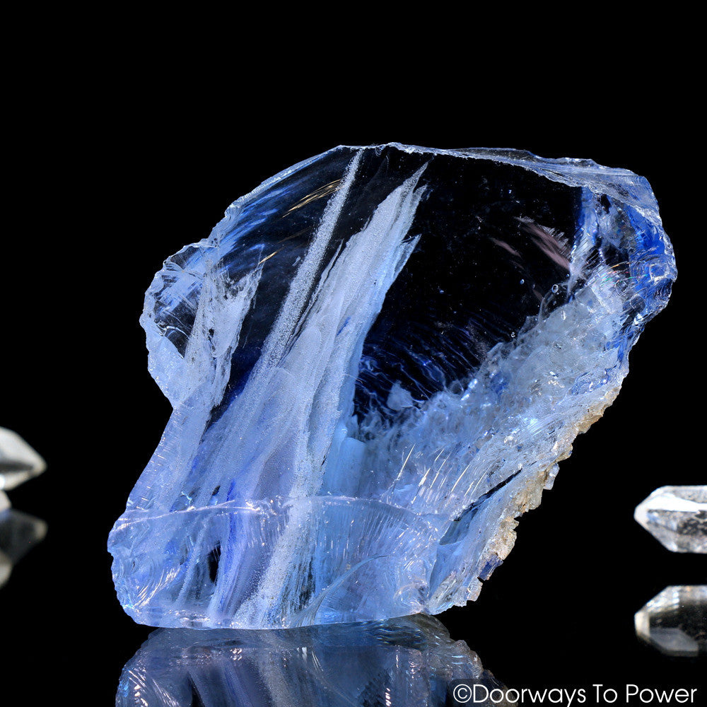 Lady Nellie Blue Monatomic Andara Druzy Crystal w/ Record Keepers