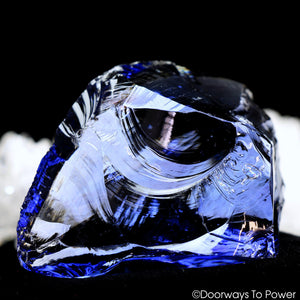 Tanzanite Fire & Elestial Sapphire Monatomic Andara Crystal