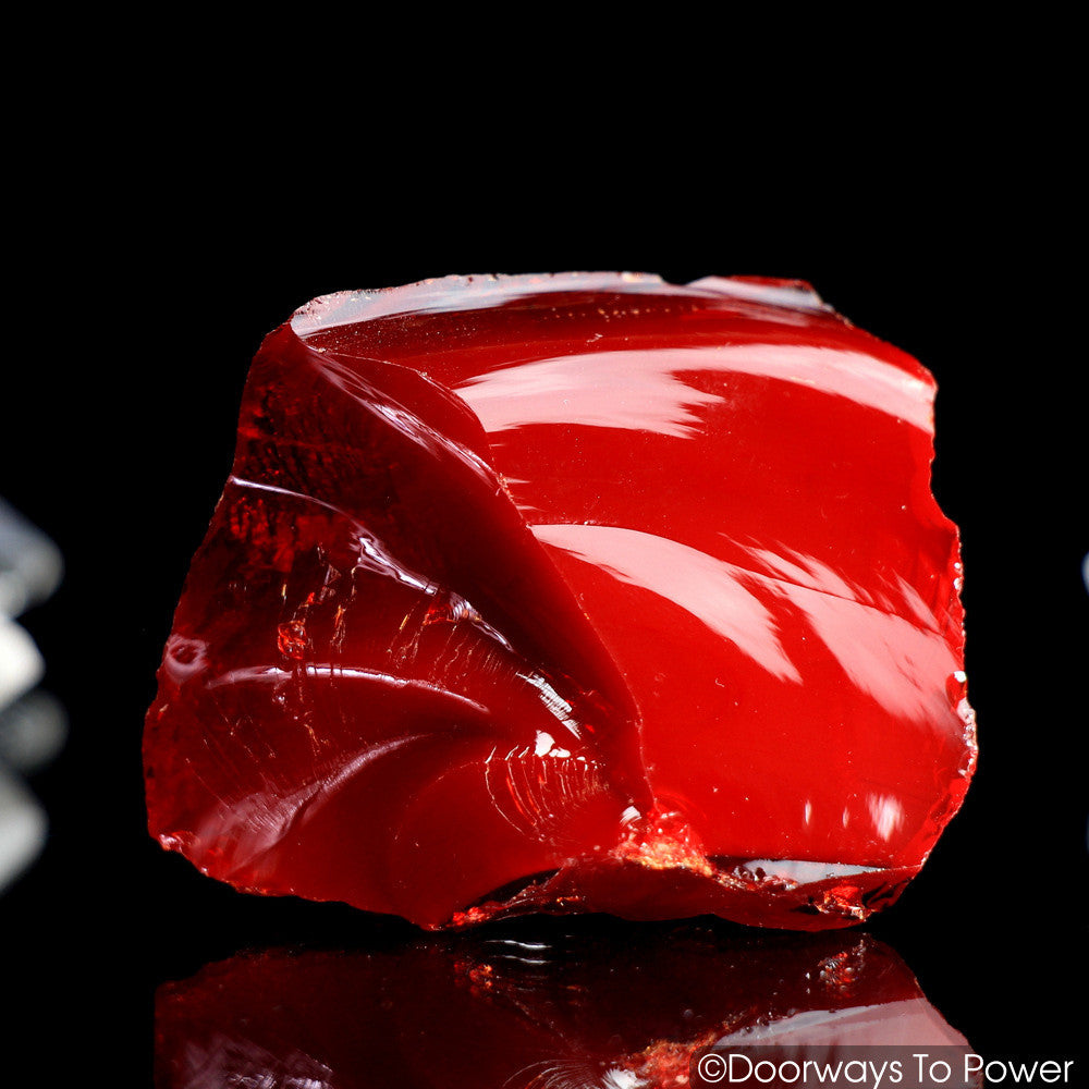 Lemurian Sunrise 'Galactic Dawn' Andara Crystal w/ Record Keeper (RARE)