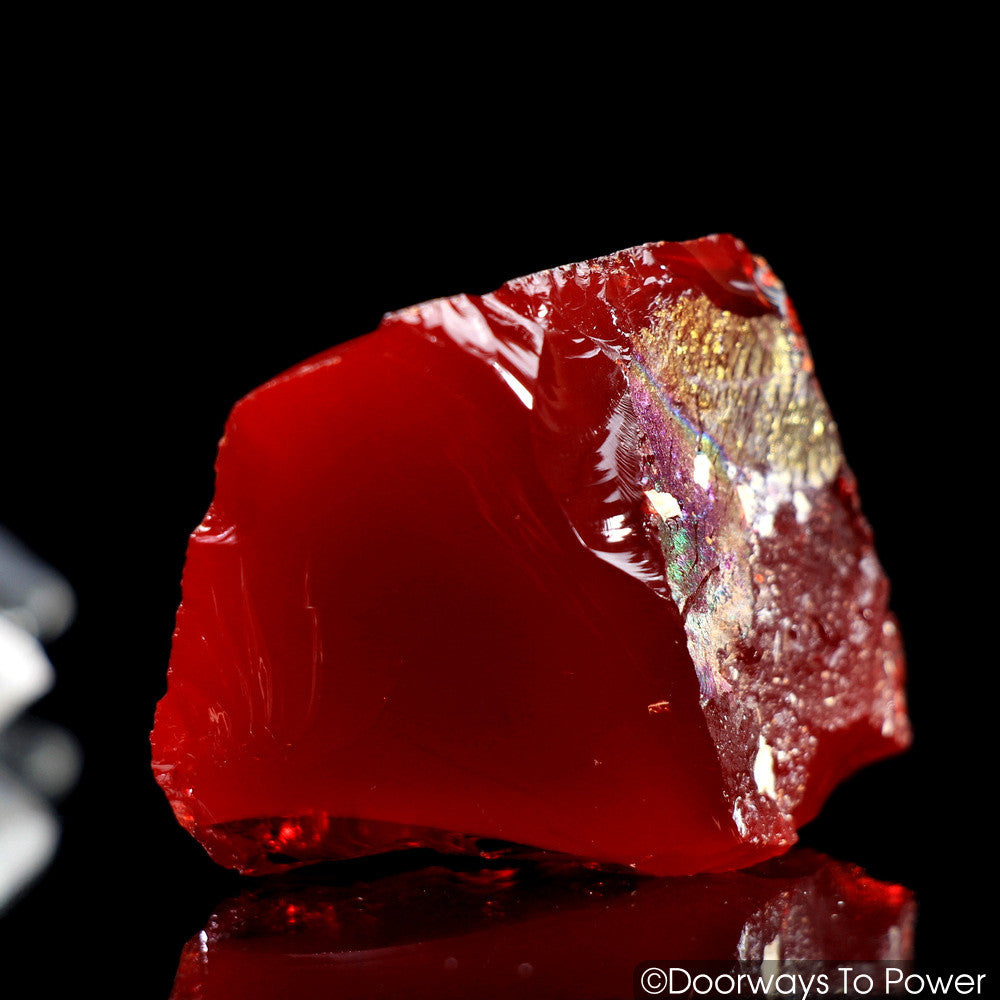 Lemurian Sunrise 'Galactic Dawn' Andara Crystal w/ Record Keeper (RARE)