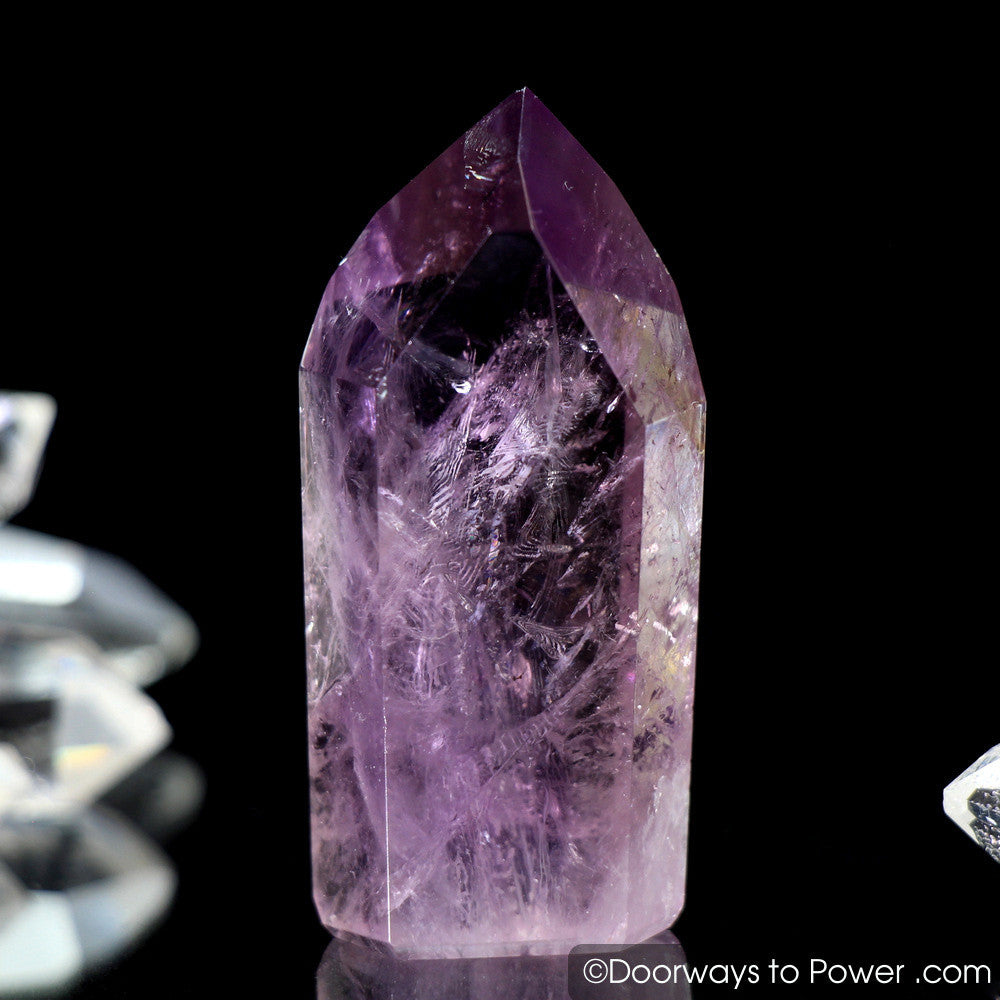 John of God Amethyst Casa Crystal Point | Temple Heart Dow