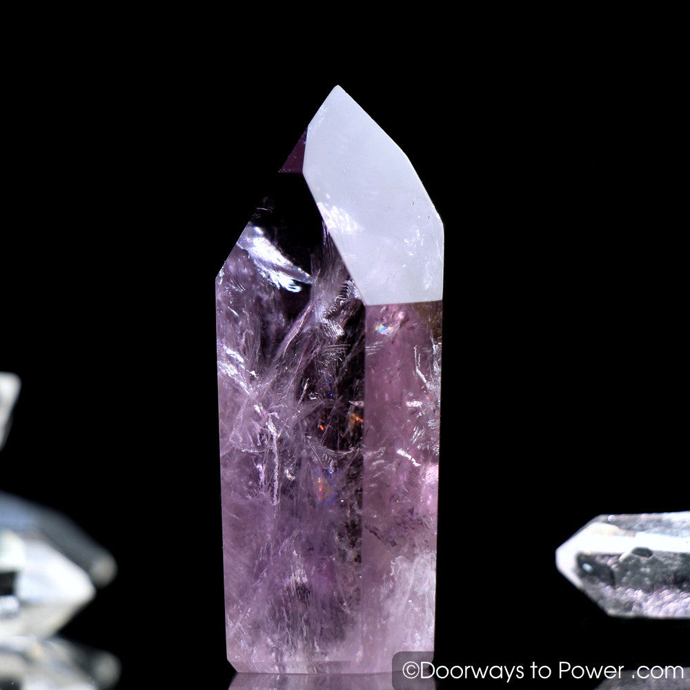 John of God Amethyst Casa Crystal Point | Temple Heart Dow