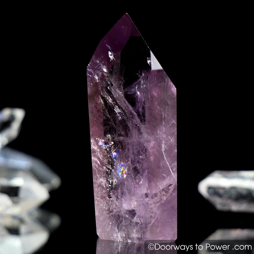 John of God Amethyst Casa Crystal Point | Temple Heart Dow