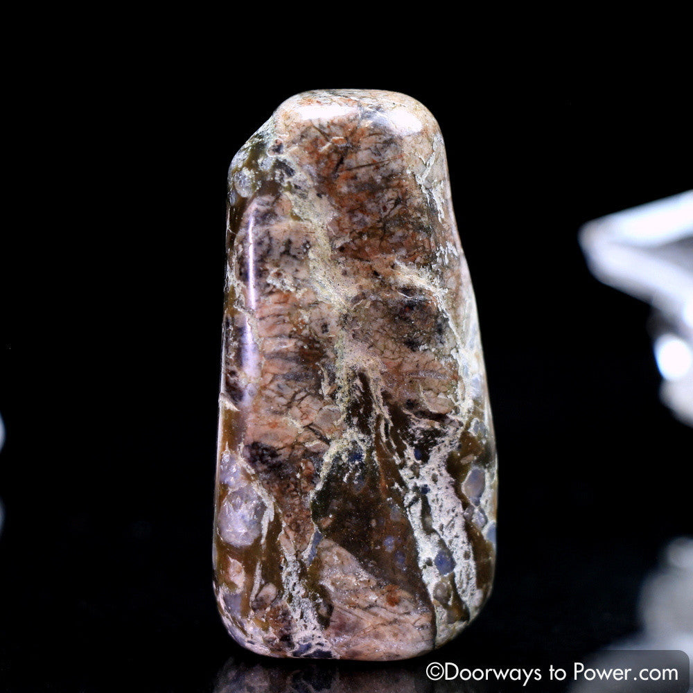 Que Sera Stone Tumbled Crystal 'Uninterruptible Power'