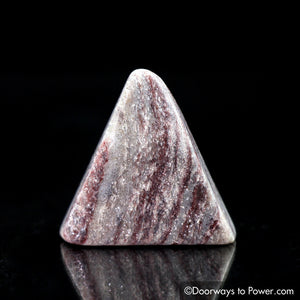 Vitalite Triangle Crystal Tumbled & Polished