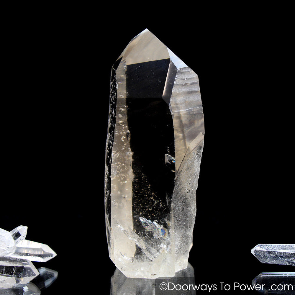 Golden Healer Lemurian Seed Crystal w/ Pleiadian Starbrary & Record Keeper
