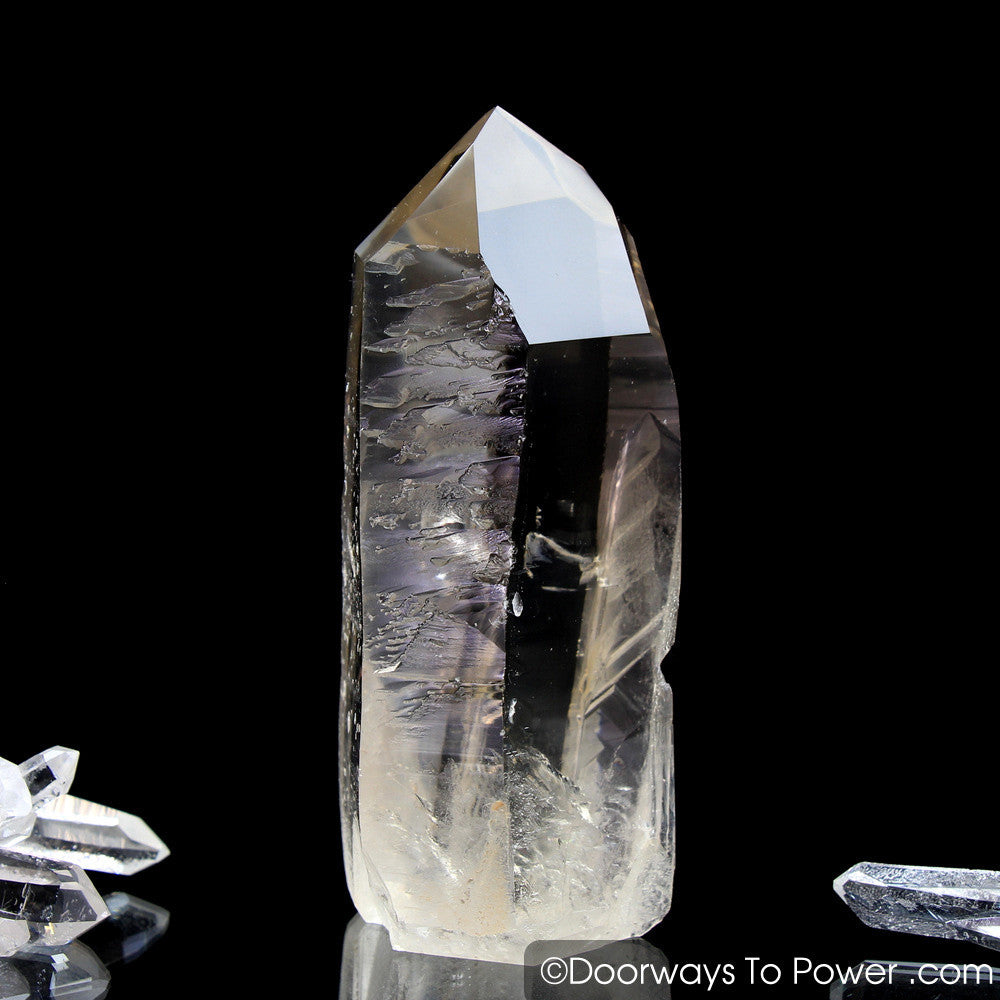 Golden Healer Lemurian Seed Crystal w/ Pleiadian Starbrary & Record Keeper