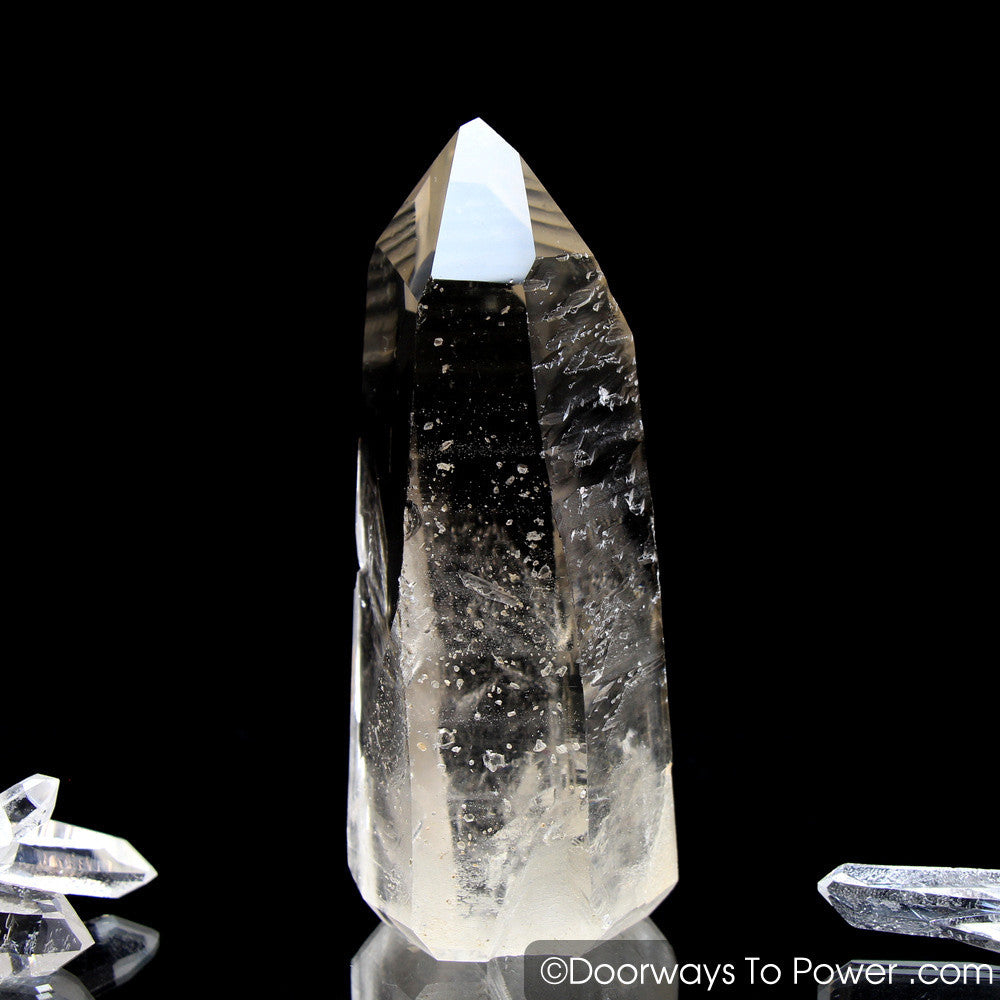 Golden Healer Lemurian Seed Crystal w/ Pleiadian Starbrary & Record Keeper