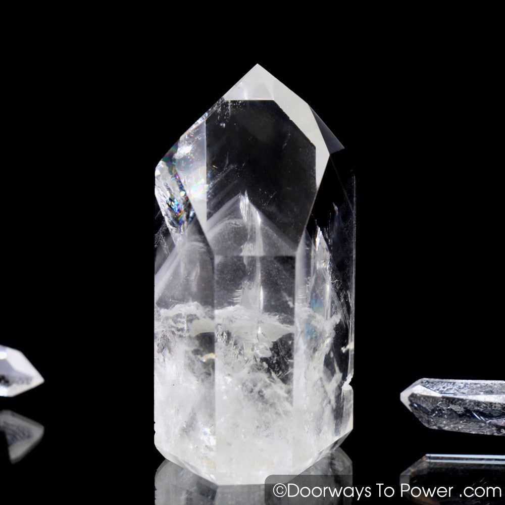 John of God Phantom Crystal w/ Temple Heart Dow & Rainbows