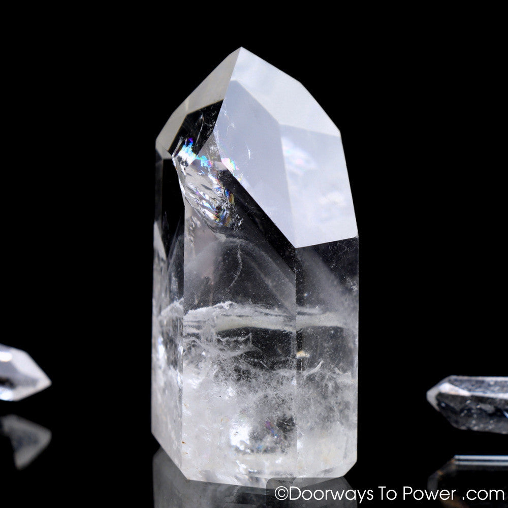 John of God Phantom Crystal w/ Temple Heart Dow & Rainbows