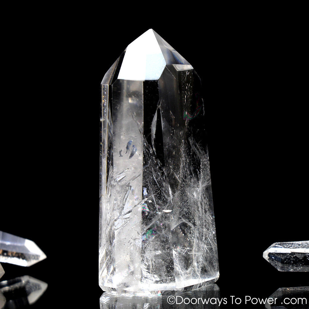 John of God Casa Crystal Point w/ Rainbows 'Manifest Spirit'