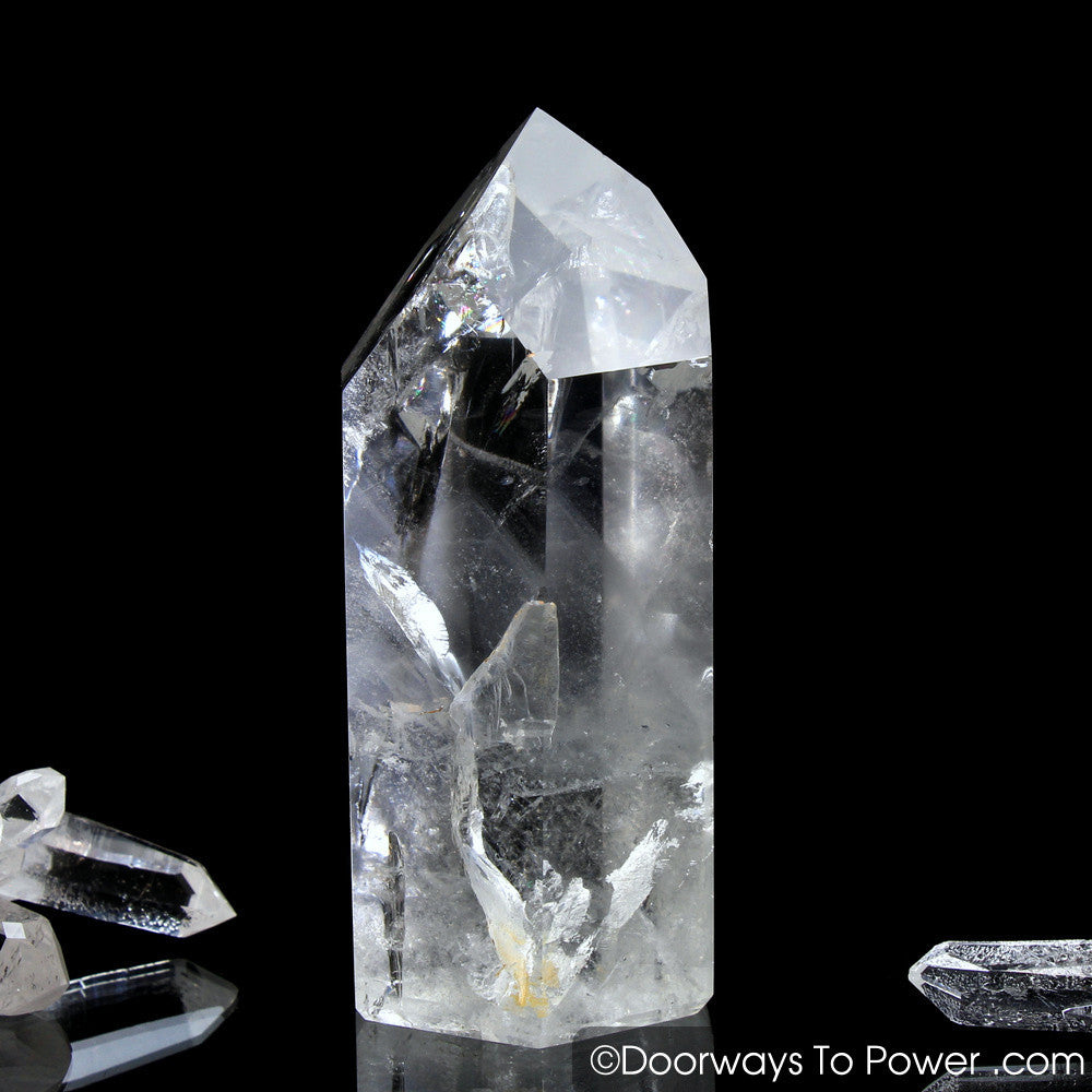 John of God Phantom Crystal w/ Temple Heart Dow & Rainbows