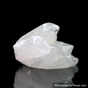 Sauralite Twin Azeztulite Crystal Tumbled & Polished