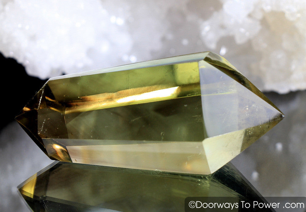 John of God Crystal Citrine Double Terminated Phantom Manifest Spirit