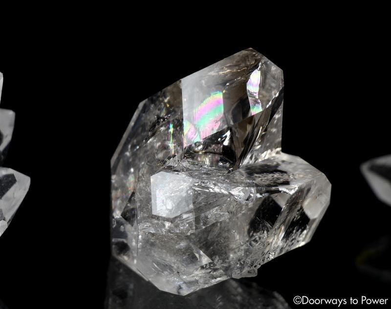 Herkimer Diamond DT Record Keeper Twin Crystal