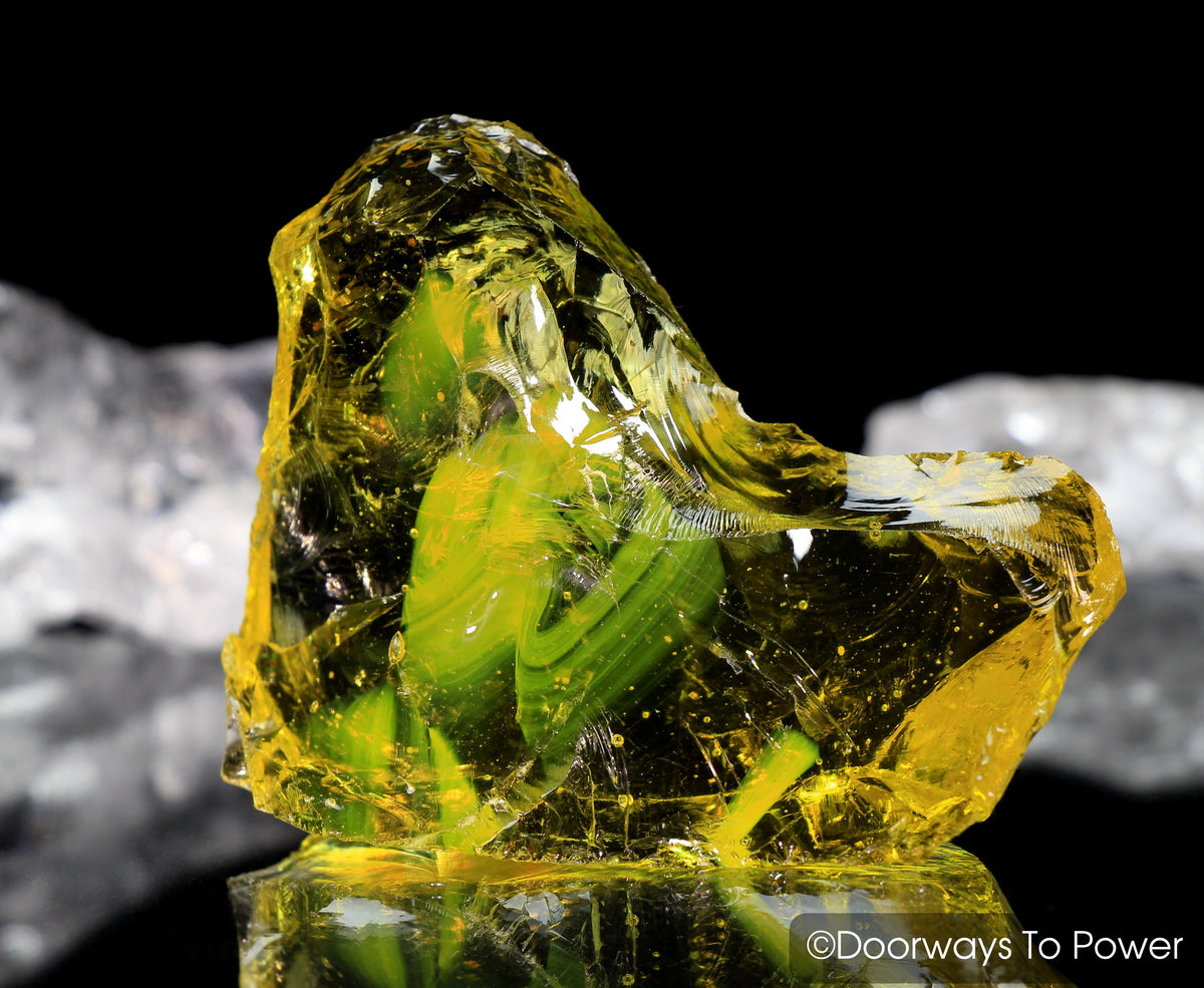 Dynamic Helidor Monatomic Andara Crystal 'Shaman Swirl'