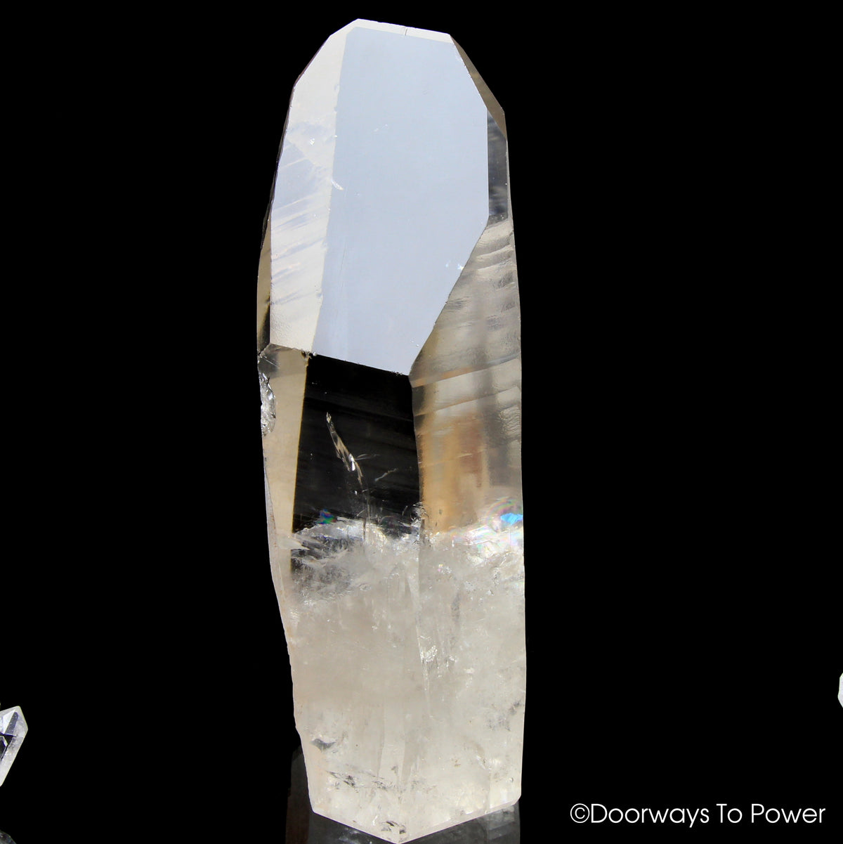 Lemurian Quartz Crystal Past Lives Time Link Record Keeper 'Time Traveler'