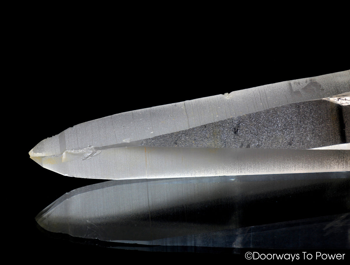 Lemurian Seed Bridge Inner Child Quartz Crystal Laser Wand 'Deep Penetrating Healing Energy'