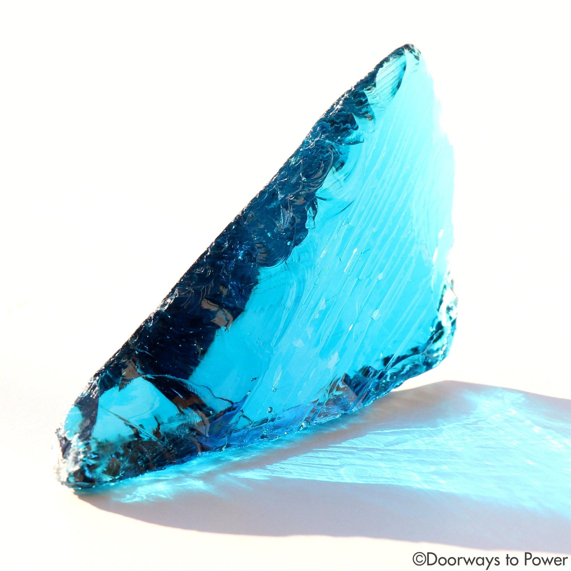 Electric Blue Atlantean Andara Crystal 'Pleiadian Emissaries of the Light'