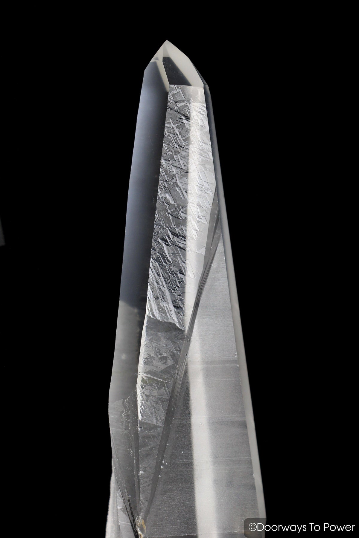 Lemurian Quartz Dow Crystal Laser Wand w/ Record Keepers 'Sword of Light'