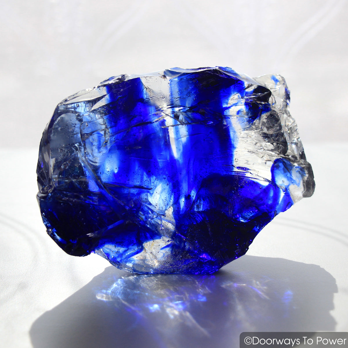 Tanzanite Fire & Elestial Starlight Monatomic Andara Crystal 'ARCTURIAN STAR-SHIP' 5D