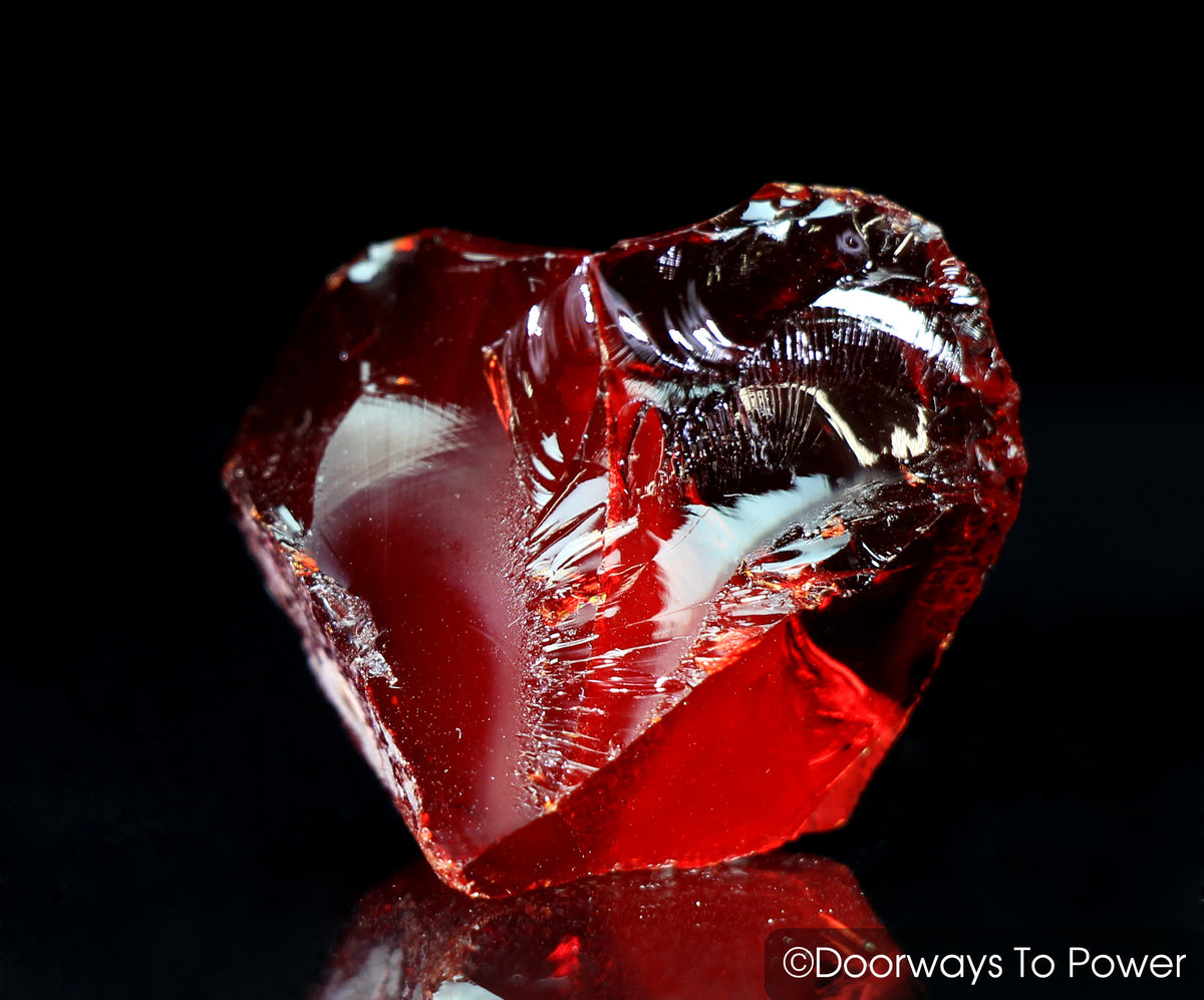 King of Solomon Andara Gem Crystal Heart 'Magic is Sacred' Rare