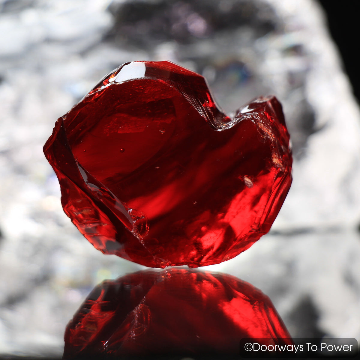 King Solomon Andara Crystal Heart 'Magic is Sacred' Very Rare