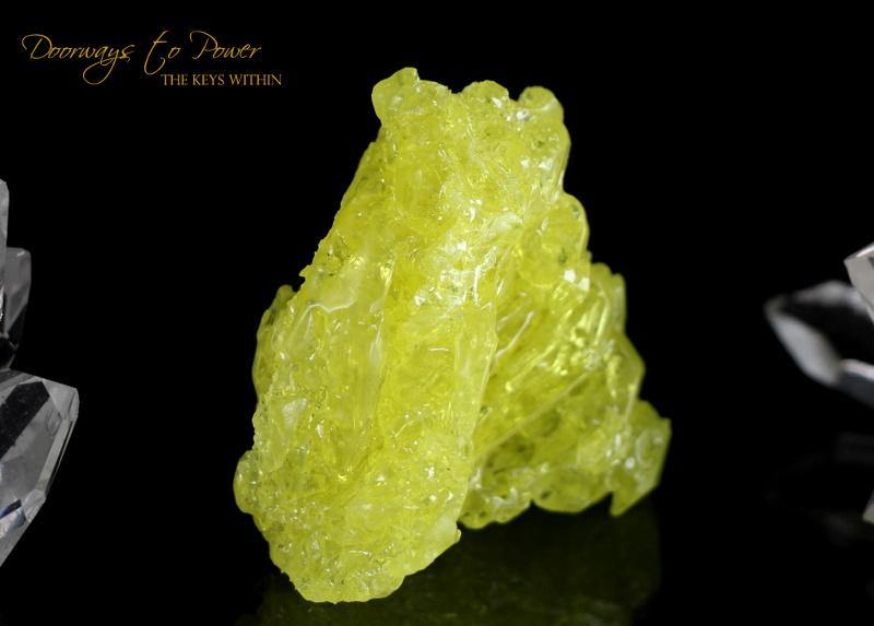 SULFUR Crystal Gem Specimen 'Transformation & Balance'