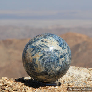 Blue Kyanite Sphere 