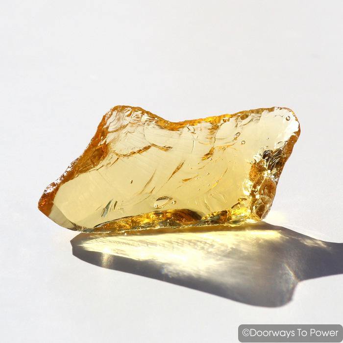 Lemurian Etherium Gold Andara Crystal 'Light Essence'