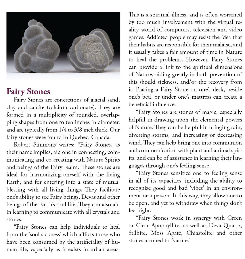 Fairy Stone Crystal Specimen 