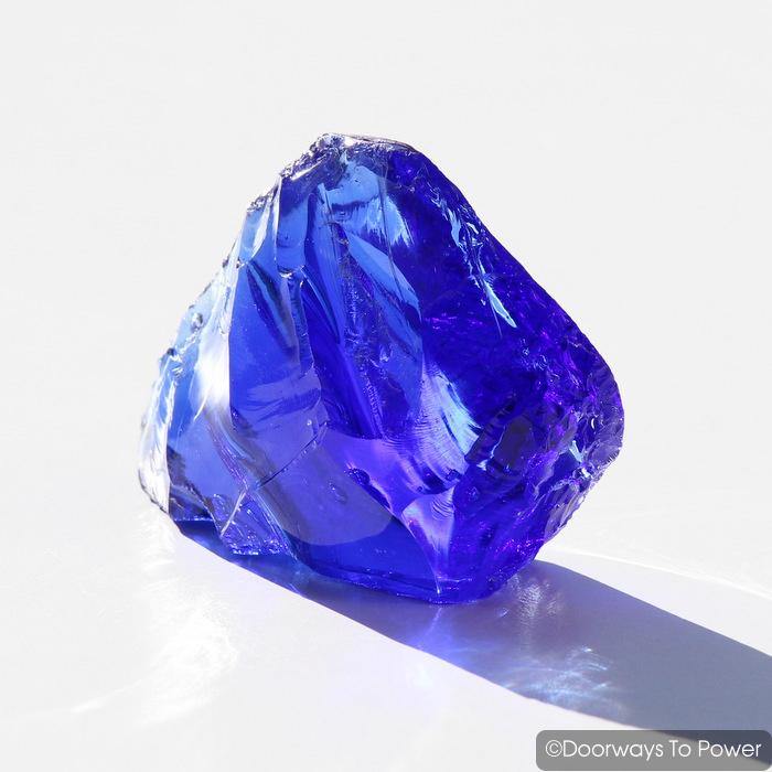 Tanzanite Fire Elestial Sapphire Monatomic Andara Crystal 'Lu·Mi·Nar·Y'