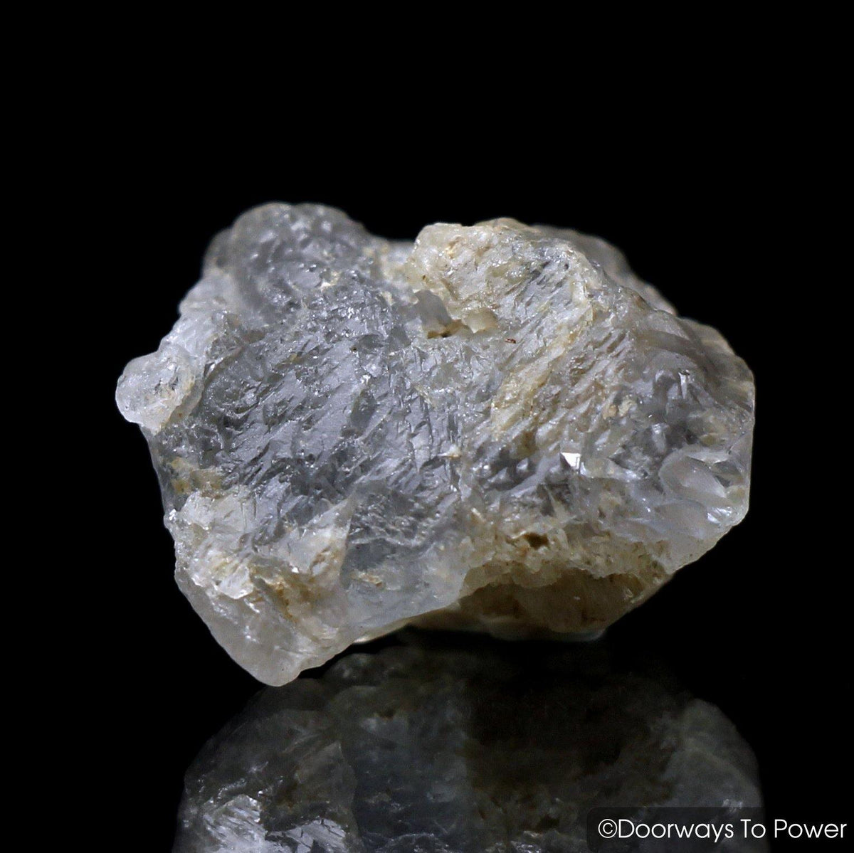 African Grey Herderite Crystal