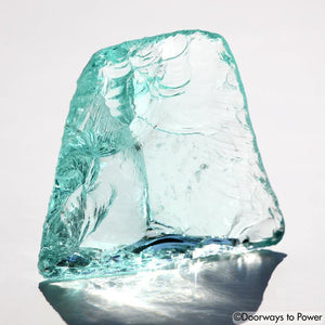 XL Aqua Serenity Monatomic Andara Crystal Temple 'Atlantean Hologram'