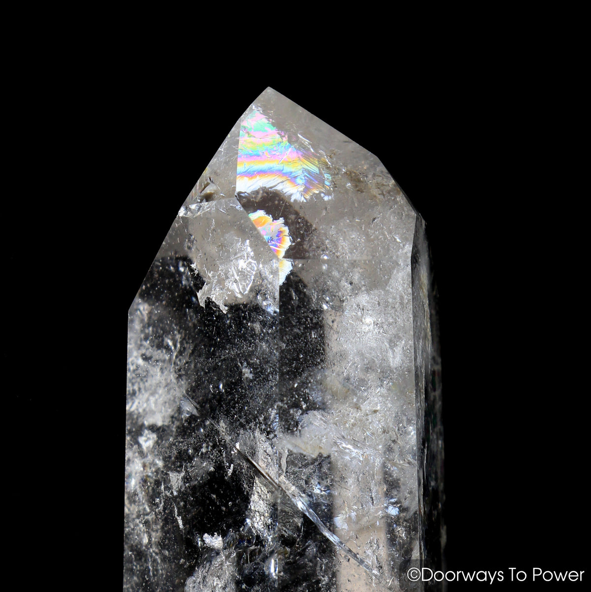 John of God Quartz Casa Crystal DT Master Dow Rainbows