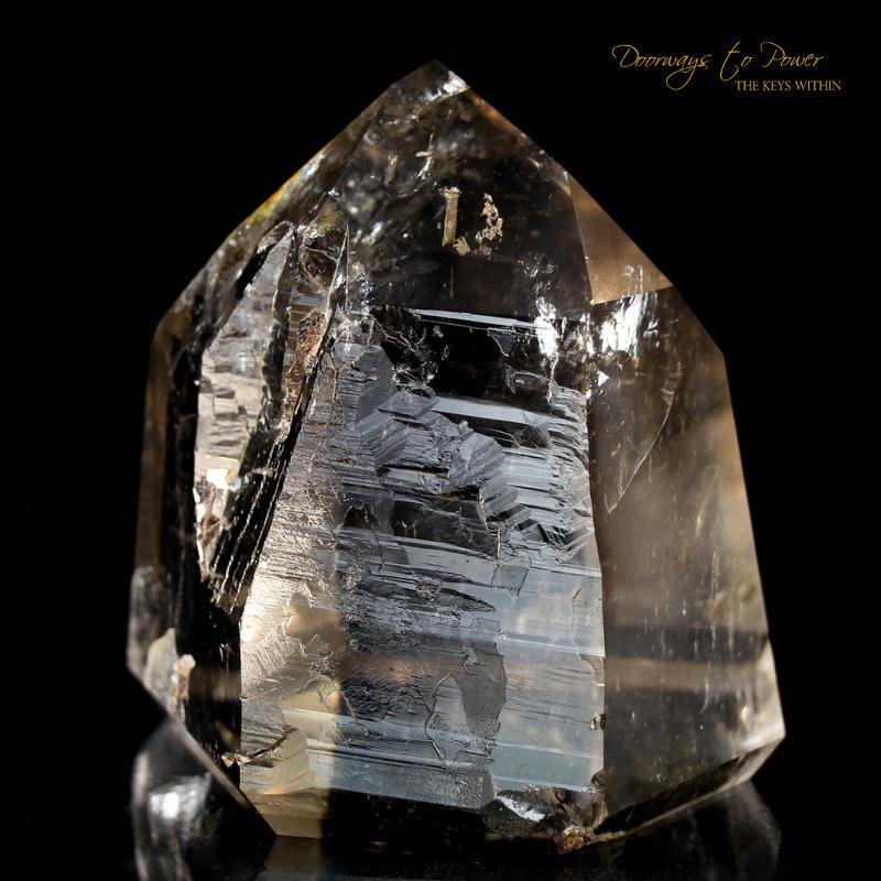 Golden Lemurian Crystal 'Light Language' 9D