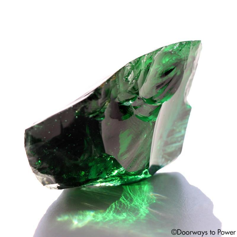 Emerald Green Thoth the Atlantean Andara Crystal 'Emerald Tablets'