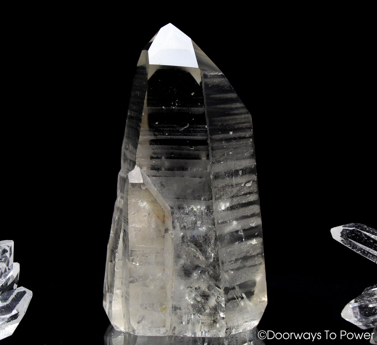 Golden Lemurian Star Seed Quartz Record Keeper Grounding Crystal