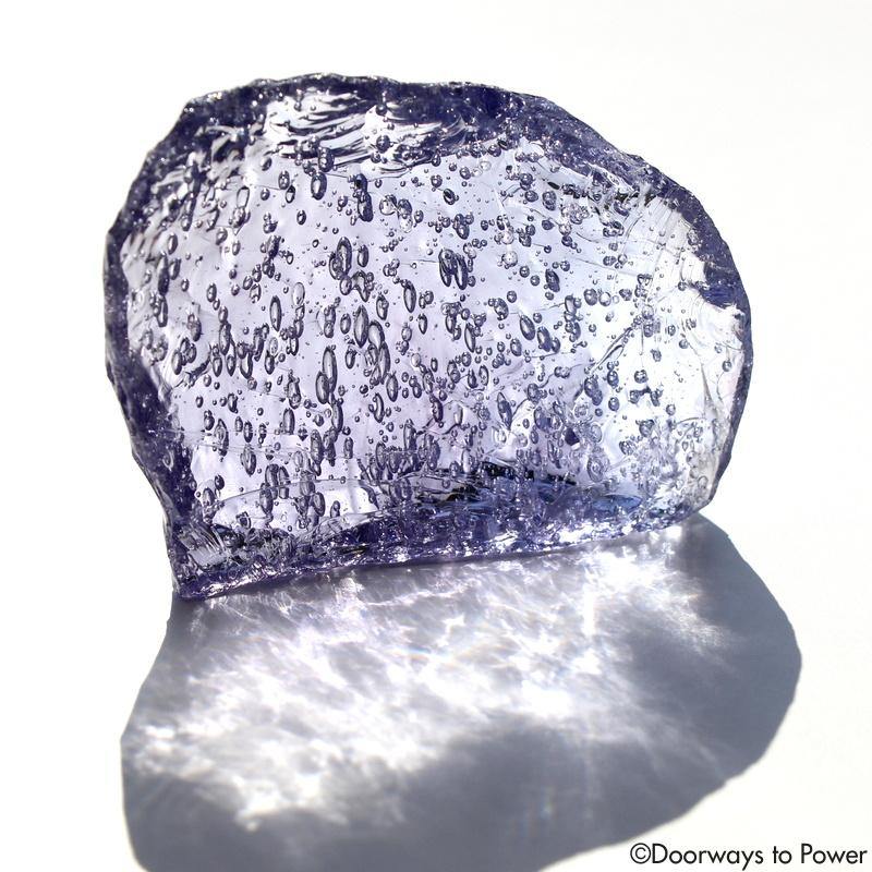 Ascendant Lilac Monatomic Andara Crystal 'Sovereign Be ing'