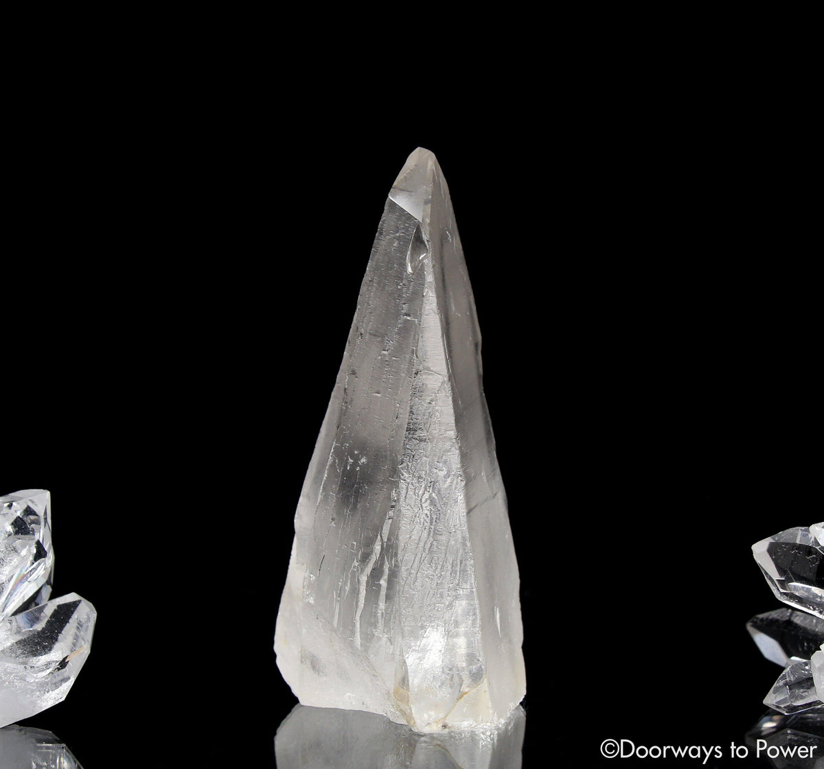 Lemurian Quartz Crystal 'Light Language 9D Energy Gateway'