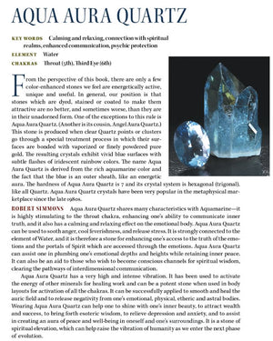 Aqua Aura Quartz Crystal Properties