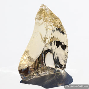 Celestial Gold Monatomic Andara Crystal Altar Stone