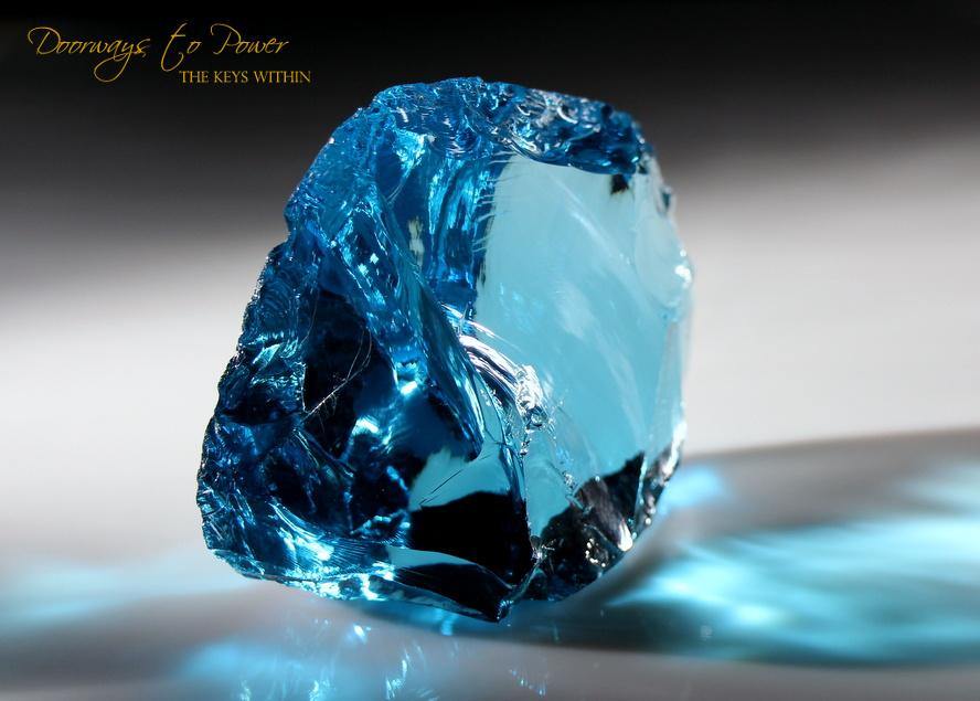 Azure Elysium Monatomic Andara Crystal 'Perfect Bliss' - Doorways to Power