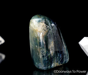 Blue Kyanite Crystal Tumbled Stone