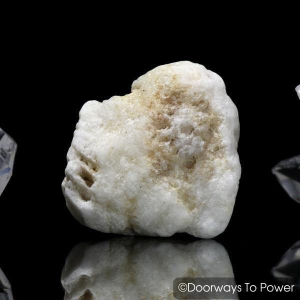 Honey Cream Azeztulite Crystal Raw & Natural