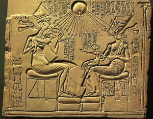 Black Tourmalinated Akhenaten Elongated Crystal Skull 'Ancient Code'